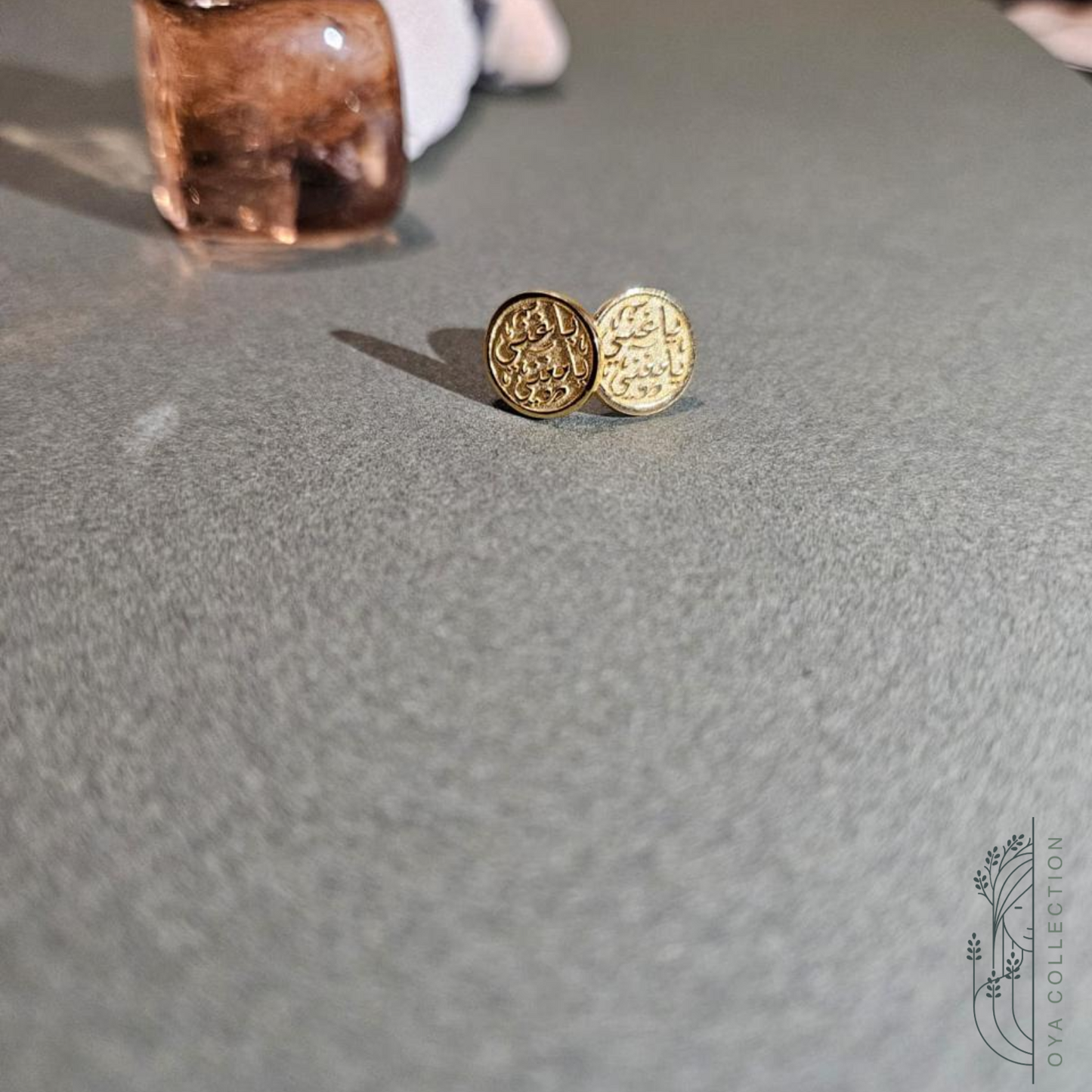 Brass Earring 18K Gold plated