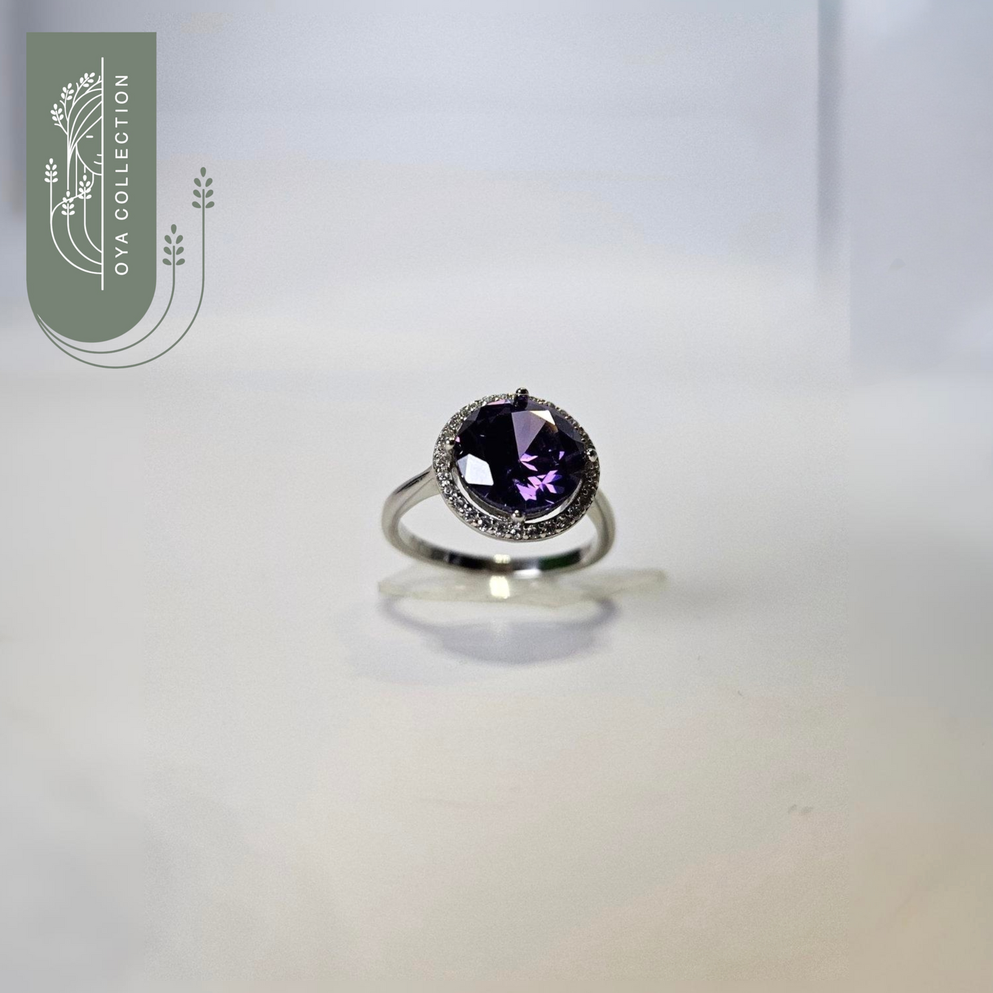 Amethyst Stone, Silver 925 Ring