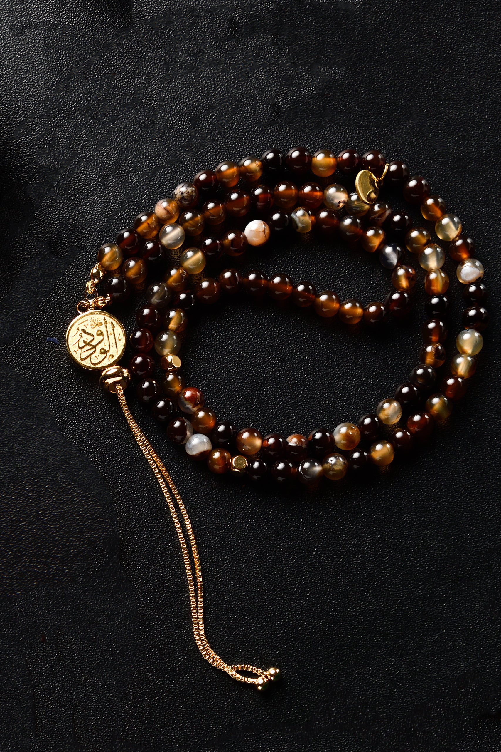 Smoky quartz rosary necklace/bracelet - My Store